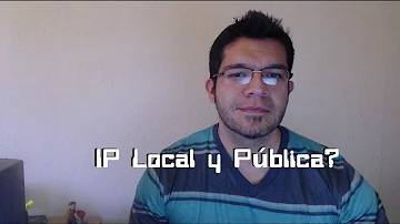 ¿Qué aspecto tiene una dirección IP local?