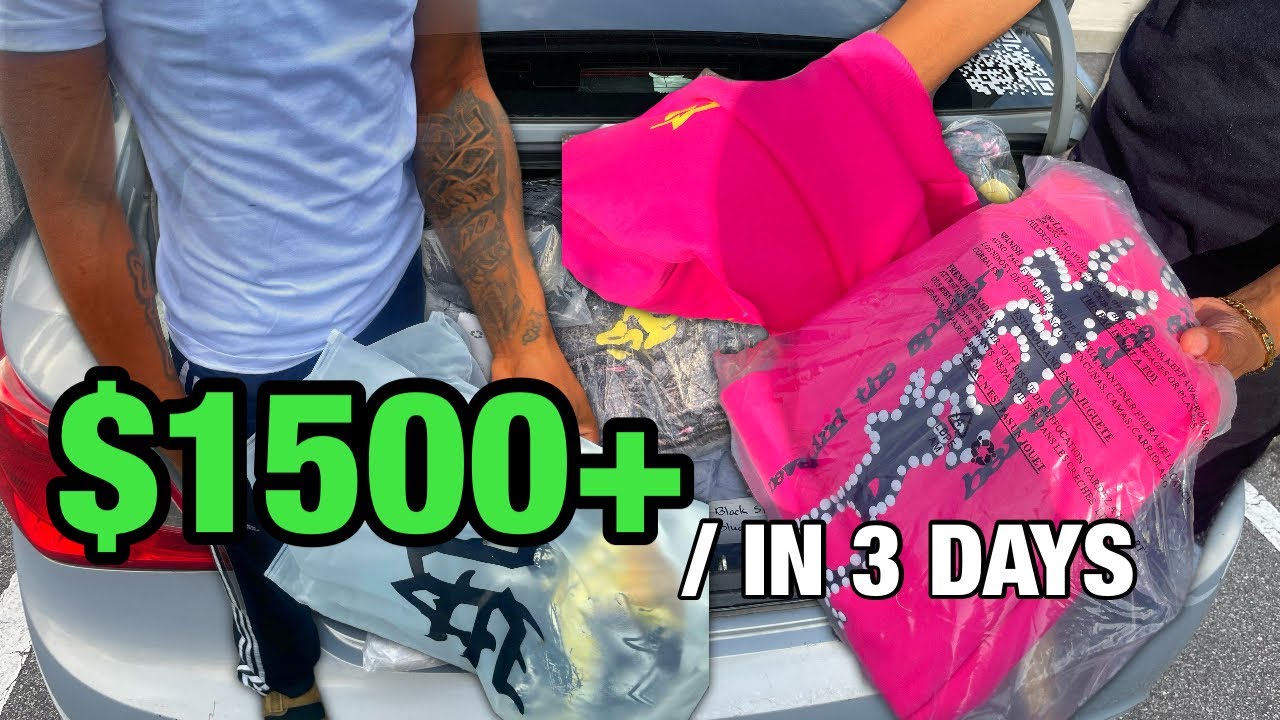 Я заработал более 1500 долларов за 3 дня, занимаясь перепродажей.