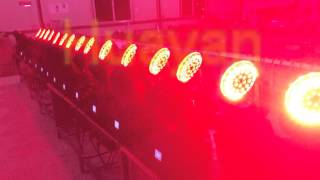HY-2008F 36*12W RGBWA-UV leds zoom wash moving head, single circle leds control individually