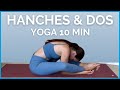 Yoga Hanches & Bas du Dos en 10 Min 🧘‍♀️