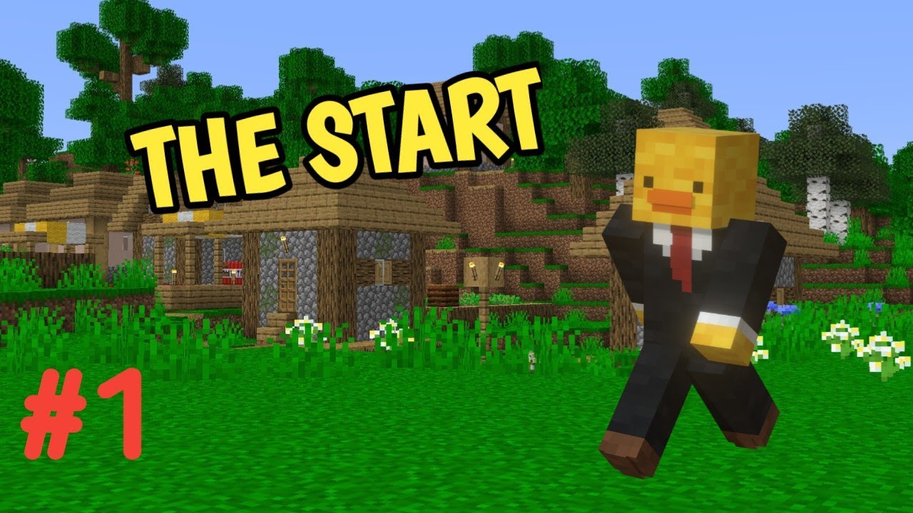 MY FIRST DAY IN MINECRAFT || MINCRAFT #1 - YouTube