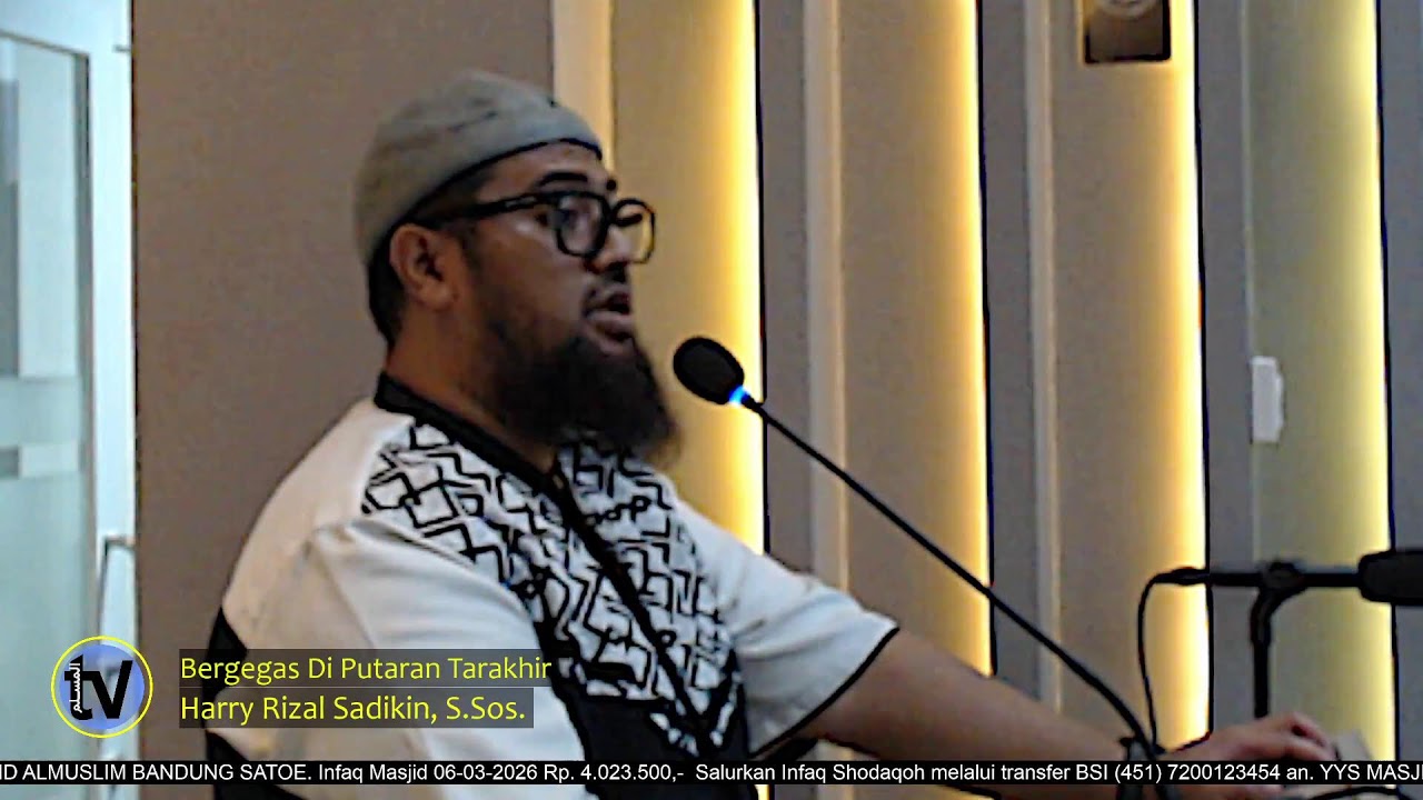 Bergegas Di Putaran Tarakhir  |  Harry Rizal Sadikin, S.Sos.