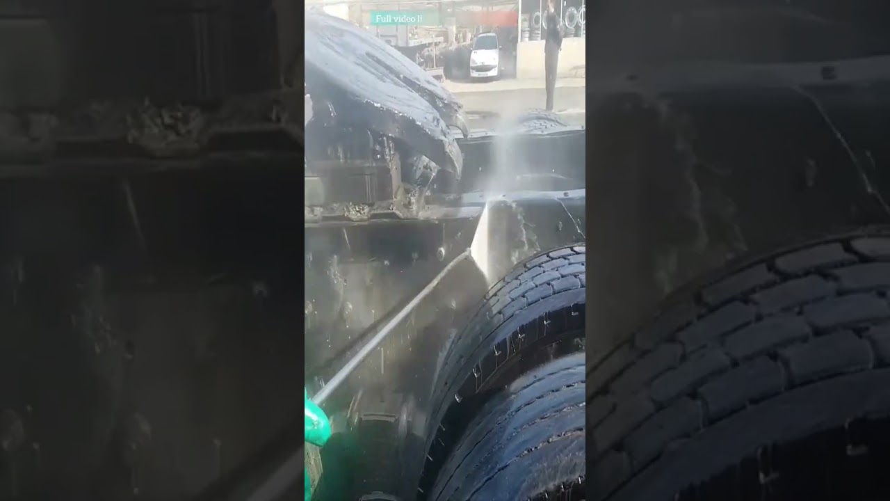 the most WONDERFUL😳💪filthy truck hot pressure washing 