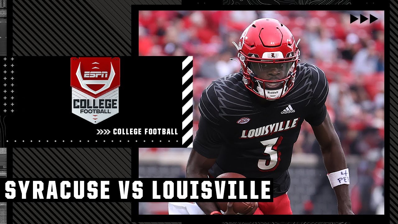 Syracuse Orange at Louisville Cardinals | Full Game Highlights