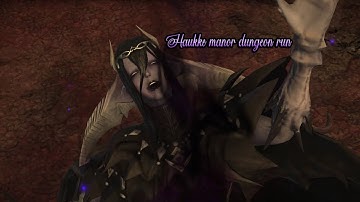 FF 14  ---)  Haukke manor  dungeon run