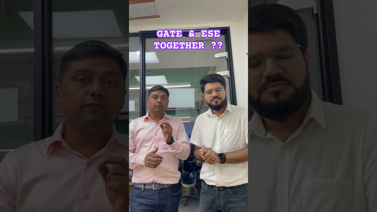 How to Manage GATE & ESE Together ?? 🤔😥 Know the Time Management !! 