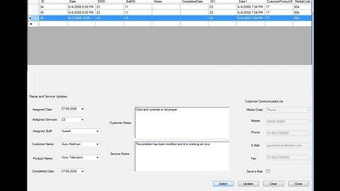Customer Relationship Management VB.NET Project