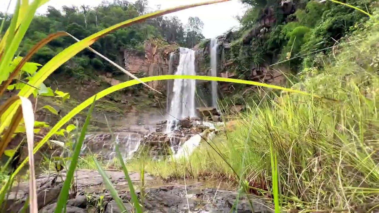 Beautiful waterfall​​ And relaxing​ #short #nature  #mountain #fblifestyle