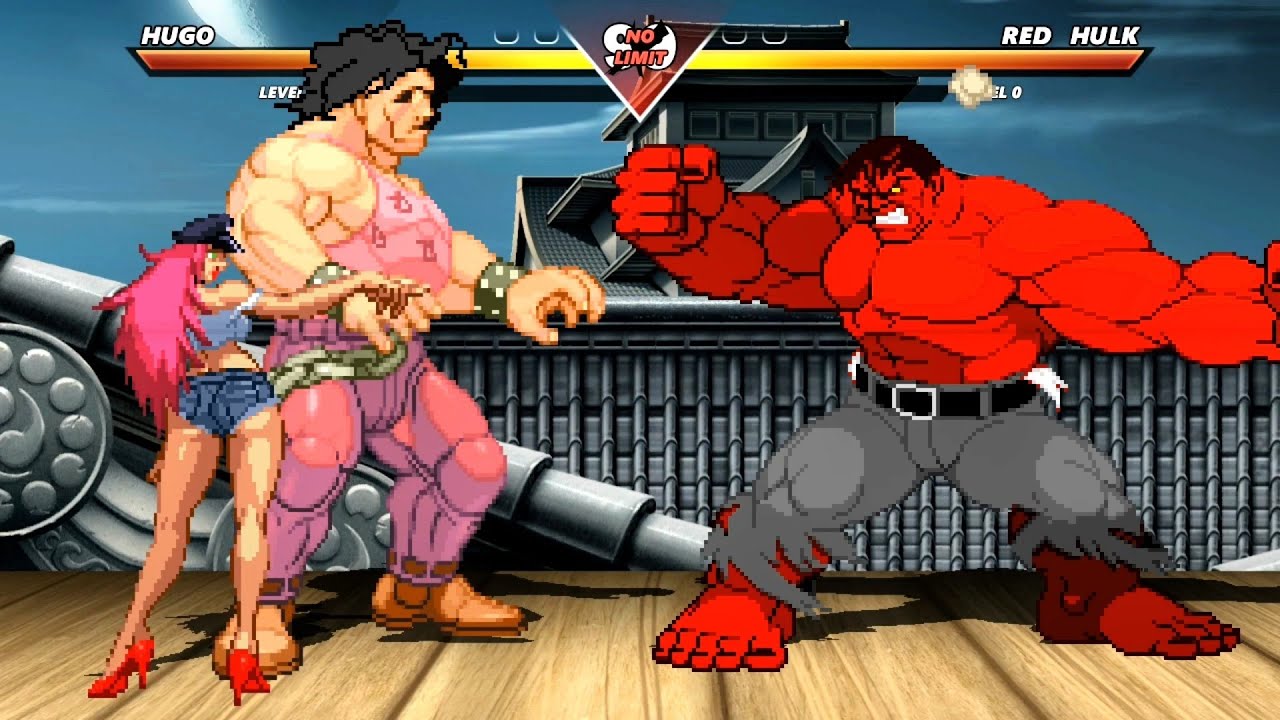 HUGO vs RED HULK - Highest Level Amazing Fight! - YouTube