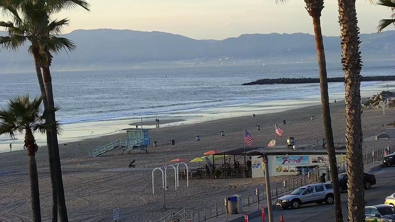 Live webcam view of Manhattan Beach Live Surf Cam