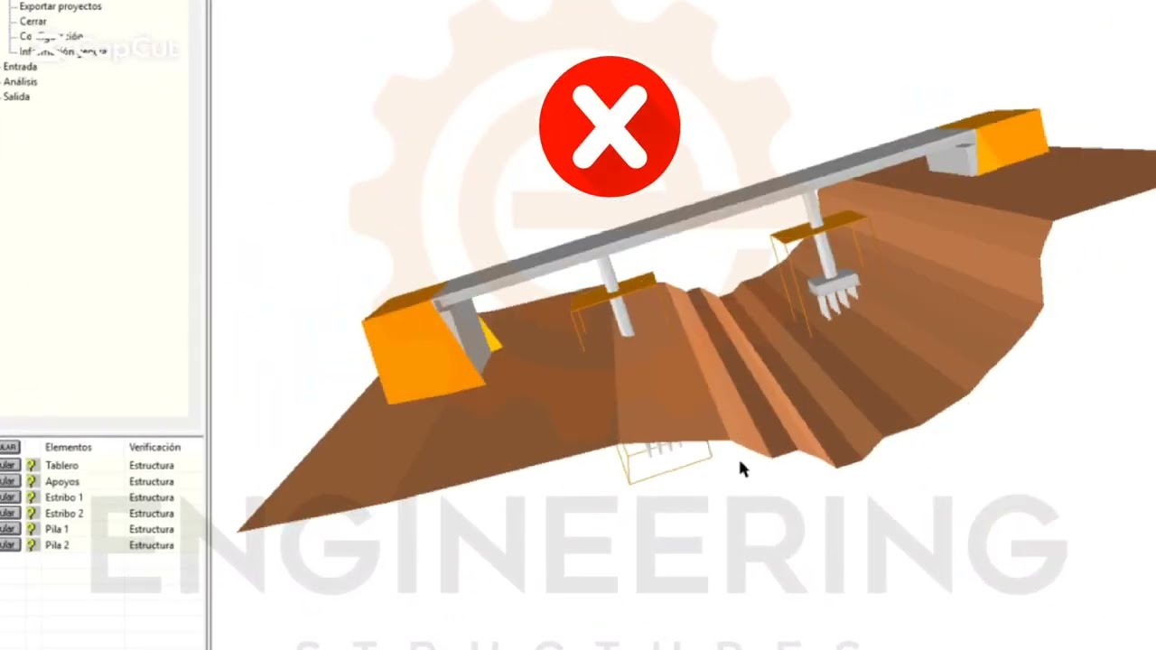 PROGRAMA CIVIL ESTUDIO PARA DISEÑO DE PUENTES.