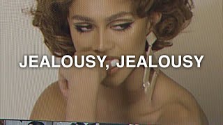 Video thumbnail of "Olivia Rodrigo - Jealousy, Jealousy (slowed + reverb with lyrics)"