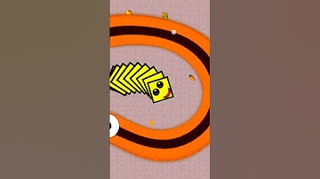 Worms zone io 🐍 #wormszone #shortsviral #shortsfeed