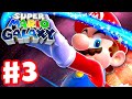 Super Mario Galaxy - Gameplay Walkthrough Part 3 - Space Junk Galaxy! (Super Mario 3D All Stars)