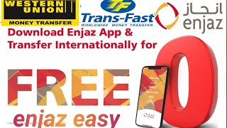 How To Transfer Money from Enjaz Apps Se International Transfer Free Me screenshot 1