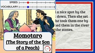 Learn English Through Story Level 2 - Momotaro, Audiobook with Subtitles (American Accent)