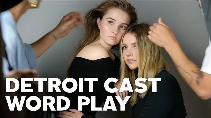 Hannah Murray, Kaitlyn Dever, Algee Smith & Jacob Latimore for RAW's Word Play