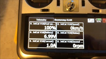 JetCat2SBUS2 demonstration