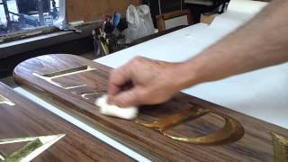 Gold Leaf - Gilding Carved Letters