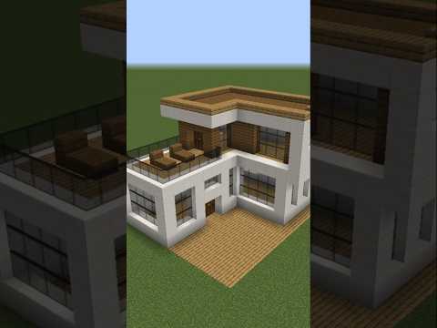 Minecraft morden house 🏡🏠 #roblox #alphabetloresong #memes #banban4 #duet #funny #minecraft #games