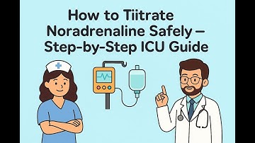 How to Titrate Noradrenaline Safely — Step-by-Step ICU Guide
