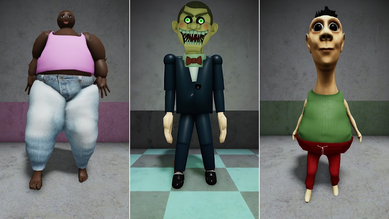 RUN FROM LOVELY PEACHES, RUN FROM HAMOOD HABIBI, RUN FROM MR FUNNY ROBLOX OBBY