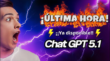 🚨 ¡ÚLTIMA HORA! 🔥 ChatGPT 5.1 YA DISPONIBLE 🚀: ¿El "compañero" de IA que esperábamos? (En 2 minutos)