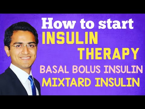 INSULIN TREATMENT FOR DIABETES | HOW TO START INSULIN ON A PATIENT | DIABETES MELLITUS TREATMENT |