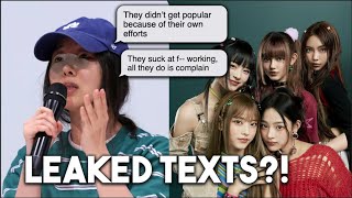 Min Heejin's Leaked Texts are WILD! (alleged)