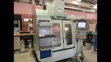 Hurco VM10 CNC Vertical Machining Center w/ WinMax CNC Control, 10K Spindle, Cat 40 Taper, Probing