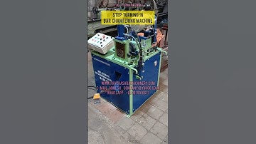 End Turning & Chamfering Machine #shorts #trending #machine #science #technology #india #viralshorts