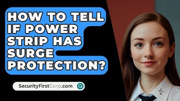 How To Tell If Power Strip Has Surge Protection? - SecurityFirstCorp.com