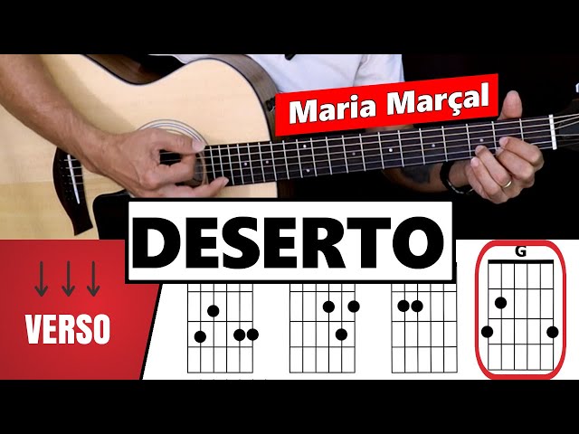 O SENHOR ESTÁ CUIDANDO DE MIM - Deserto - Maria Marçal - Aula de violão - Prof. Sidimar Antunes class=
