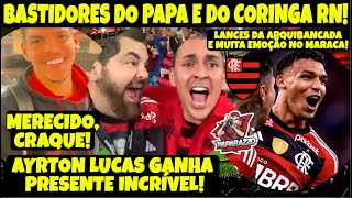 BASTIDORES DA VITÓRIA DO MENGÃO SOBRE O RACING NA LIBERTADORES! AYRTON LUCAS SE AMARROU NO PRESENTE!