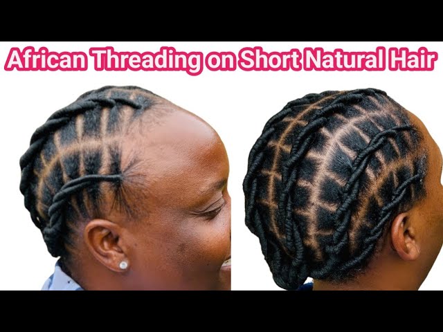 15 Photo's Of African Hair Threading Styles You Have To See [Gallery]   African hair braiding styles, Natural hair braids, African hairstyles