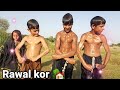 Kids enjoy swimming in village rawal kor 2022