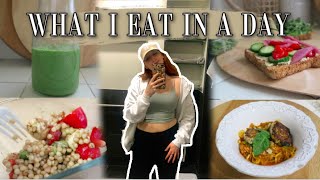 WHAT I EAT IN A DAY | healthy and easy recipes to help reach my fitness goals