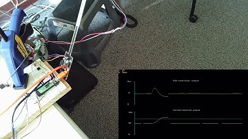 PID control of the lift angle for a pivoting arm with a ducted fan using RP2040