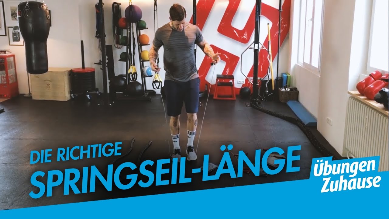 Springseil einstellen | Die richtige Länge | Fitness \u0026 Kraftsport | Sport-Thieme