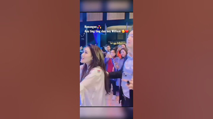 kenangan ultah  SMN: boy william dan ayu ting ting 🥰❤  #boywilliam #qissyoutv #ayutingting #bw
