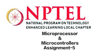 Microprocessors and Microcontrollers Assignment-5 | week-5 Assignment Answers 2024 | NPTEL |#nptel