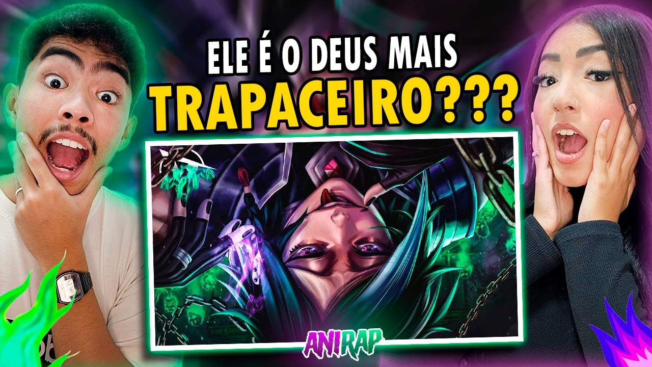 CASAL REAGE | Loki (Shuumatsu no Valkyrie) | Mentiras | AniRap FT. ‪@nikmouu‬ e ‪@LHzZ‬ | REACTANDO