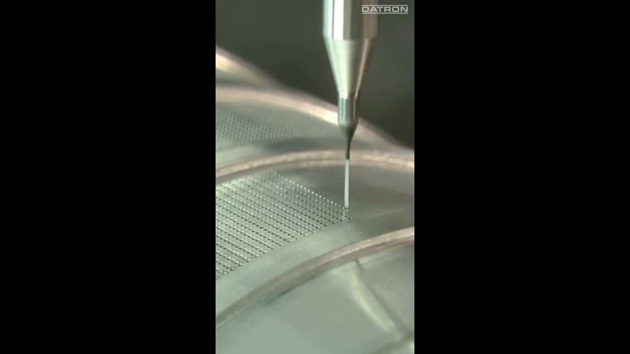Micro Drilling on a DATRON