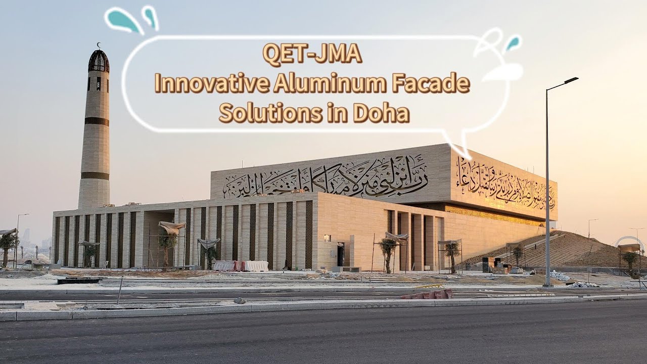 QET-JMA Jumma Mosque | Innovative Aluminum Mashrabiya Façade
