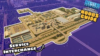 How To Build A Sewage Treatment Plant In Cities Skylines! | Noobs Guide