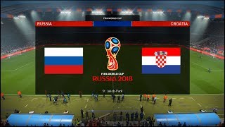 PES 2018.Россия-Хорватия