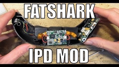 Fatshark 922 Base IPD mod for narrow eyes. RCHacker #31