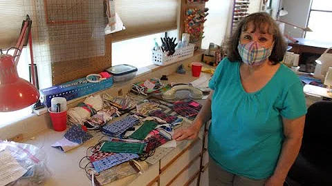 Pamela Evans mask maker