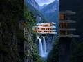 Extreme Cliffside Construction Timelapse🪴 #dreamhome #restoration #construction