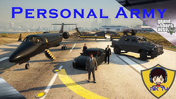 Cài đặt và sử dụng Mod vệ sĩ Personal Army [Hướng dẫn mod GTA V #34]